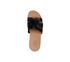 Papuci casual, dama, SKECHERS BOBS DESERT KISS LOW PEAK LOOK 114707-BLK negru, textil